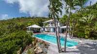 cool swimming pool of Saint Barth Villa Chloé luxury holiday home, vacation rental