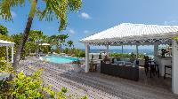 beautiful sea view from Saint Barth Villa Chloé luxury holiday home, vacation rental