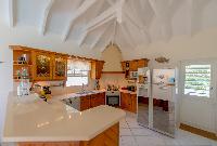 cool kitchen of Saint Barth Villa Les Acajous luxury holiday home, vacation rental