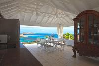 splendid sea view from Saint Barth Villa Mystique luxury holiday home, vacation rental