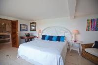 clean bedroom linens in Saint Barth Villa Mystique luxury holiday home, vacation rental