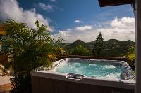 cool hot tub of Saint Barth Villa Natanya luxury holiday home, vacation rental