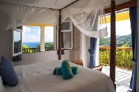 clean bedroom linens in Saint Barth Villa Natanya luxury holiday home, vacation rental