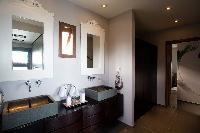 clean bathroom in Saint Barth Villa Victoria luxury holiday home, vacation rental