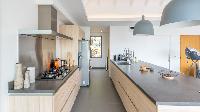 modern kitchen appliances in Saint Barth Villa Caco luxury holiday home, vacation rental