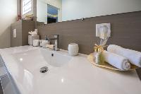 clean bathroom in Saint Barth Villa N' Joy luxury holiday home, vacation rental