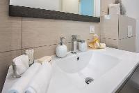 clean lavatory in Saint Barth Villa N' Joy luxury holiday home, vacation rental