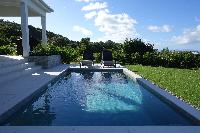 cool pool of Saint Barth Villa N' Joy luxury holiday home, vacation rental