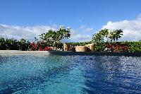 cool swimming pool of Saint Barth Villa N' Joy luxury holiday home, vacation rental