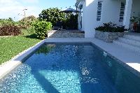 awesome pool of Saint Barth Villa N' Joy luxury holiday home, vacation rental