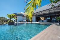 awesome pool of Saint Barth Villa Amethyste luxury holiday home, vacation rental