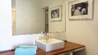clean bathroom in Saint Barth Villa Eole luxury holiday home, vacation rental