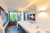 clean bathroom in Saint Barth Villa My Way luxury holiday home, vacation rental