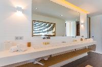 spic-and-span lavatory in Saint Barth Villa My Way luxury holiday home, vacation rental