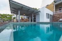 cool pool of Saint Barth Villa Datcha luxury holiday home, vacation rental