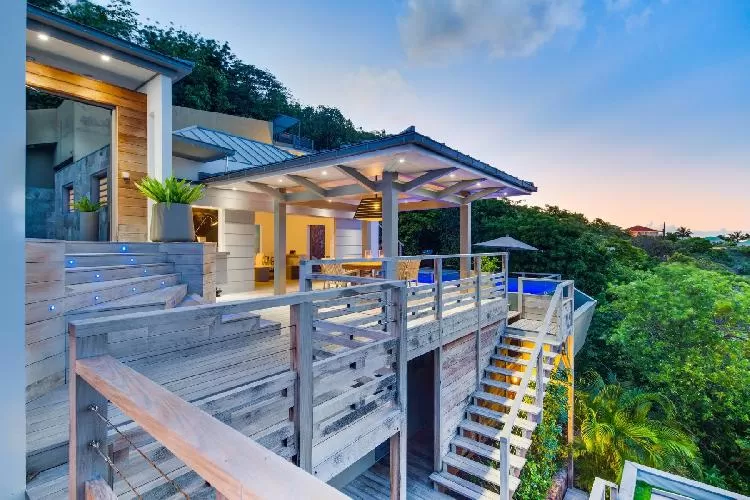 beautiful Saint Barth Villa Datcha luxury holiday home, vacation rental