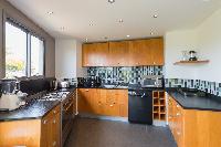 cool kitchen of Saint Barth Villa Lagon Vert luxury holiday home, vacation rental