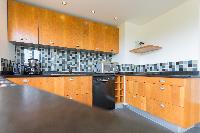 modern kitchen appliances in Saint Barth Villa Lagon Vert luxury holiday home, vacation rental