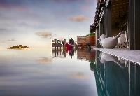 cool infinity pool of Saint Barth Villa Moh luxury holiday home, vacation rental