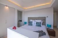 clean bedroom linens in Saint Barth Villa Seven luxury holiday home, vacation rental