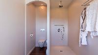 cool rain shower in Saint Barth Villa Au Rêve luxury holiday home, vacation rental