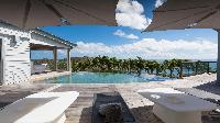 cool swimming pool of Saint Barth Villa Au Rêve luxury holiday home, vacation rental