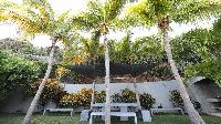 cool garden of Saint Barth Villa Au Rêve luxury holiday home, vacation rental