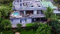 cool garden of Saint Barth Villa Casa Tigre luxury holiday home, vacation rental