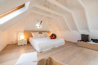 clean bed sheets in Saint Barth Villa La Roche Dans l'Eau luxury holiday home, vacation rental