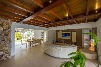 nice interiors of Saint Barth Villa La Roche Dans l'Eau luxury holiday home, vacation rental