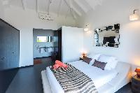 fresh bed sheets in Saint Barth Villa Nita luxury holiday home, vacation rental