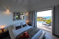 clean bedroom linens in Saint Barth Villa Nita luxury holiday home, vacation rental