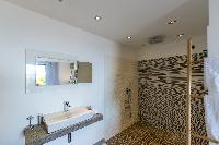 cool rain shower in Saint Barth Villa Nita luxury holiday home, vacation rental