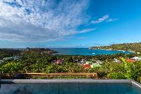 cool sea view from Saint Barth Villa Nita luxury holiday home, vacation rental