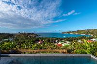 cool sea view from Saint Barth Villa Nita luxury holiday home, vacation rental