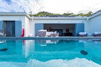 cool swimming pool of Saint Barth Villa Nita luxury holiday home, vacation rental