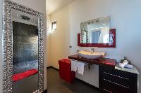 clean bathroom in Saint Barth Villa Nita luxury holiday home, vacation rental