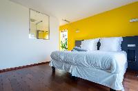 fresh bed sheets in Saint Barth Villa Wine Note luxury holiday home, vacation rental