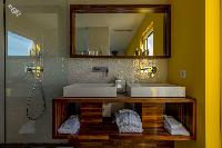 spic-and-span lavatory in Saint Barth Villa Wine Note luxury holiday home, vacation rental