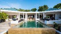 cool swimming pool of Saint Barth Villa Casa Paraiso luxury holiday home, vacation rental