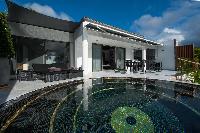 cool swimming pool of Saint Barth Villa Gouverneur Jewel luxury holiday home, vacation rental