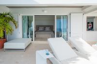 cool patio of Saint Barth Villa Gouverneur View luxury holiday home, vacation rental