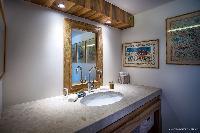 clean lavatory in Saint Barth Villa Yellow Bird luxury holiday home, vacation rental