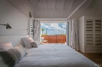 fresh bedroom linens in Saint Barth Villa Kaloo luxury holiday home, vacation rental