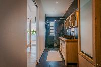 neat lavatory in Saint Barth Villa Kaloo luxury holiday home, vacation rental