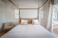 clean bed sheets in Saint Barth Villa Kaloo luxury holiday home, vacation rental