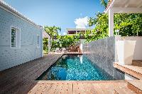 cool swimming pool of Saint Barth Villa Kaloo luxury holiday home, vacation rental