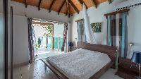 clean bedroom linens in Saint Barth Villa Key Lime luxury holiday home, vacation rental