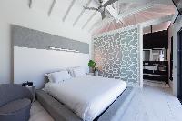 clean bed sheets in Saint Barth Villa Rose Dog luxury holiday home, vacation rental