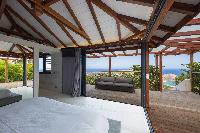 incredible ceiling of Saint Barth Villa Rose Dog luxury holiday home, vacation rental